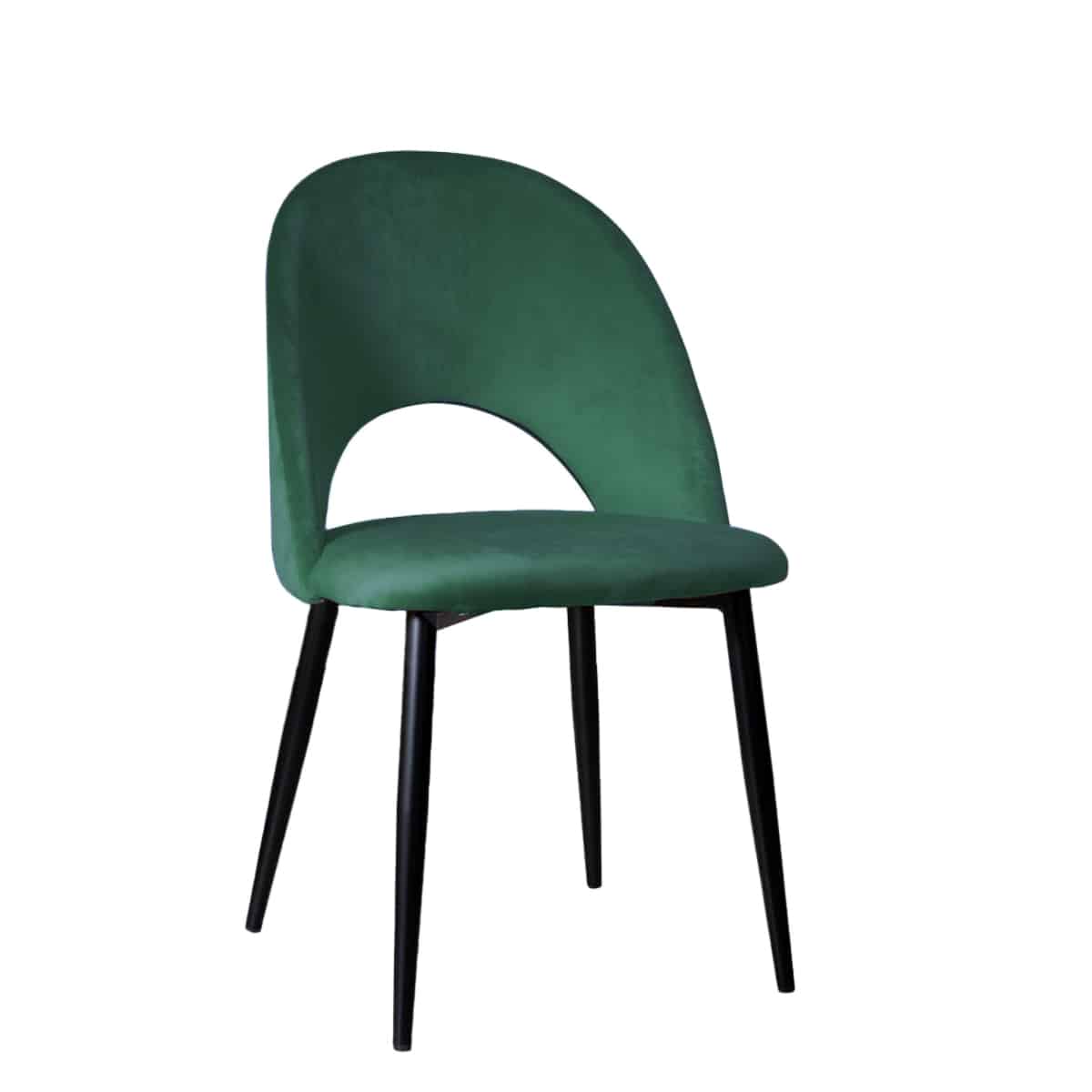 Maisons fluwelen design stoelen petrol groen - Super
