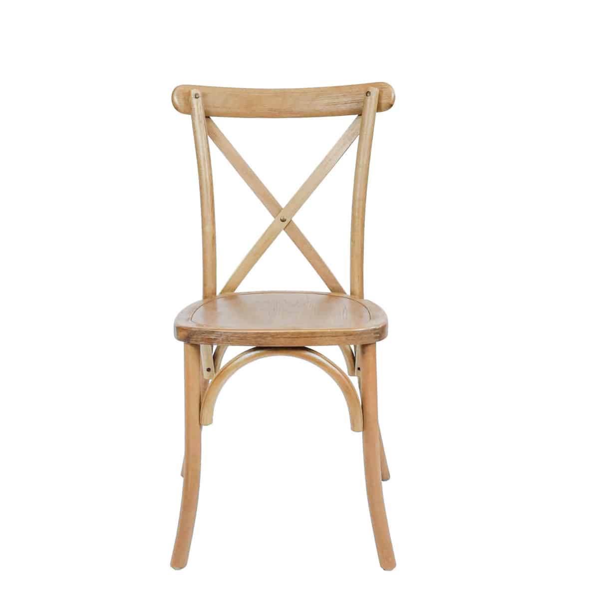 Refrein Toestand charme Cross back stapelstoelen elm wood - Super Seat