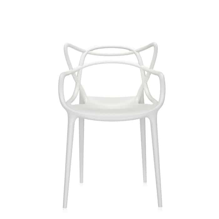 Tijdreeksen Ontdek barst Vlinder horeca design ( terras ) stoelen wit - Super Seat