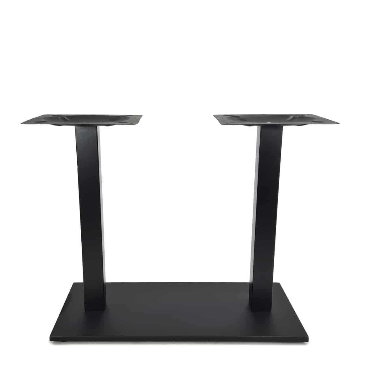 Mail Peer Beheren Design bistro tafelonderstellen dubbel zwart - Super Seat