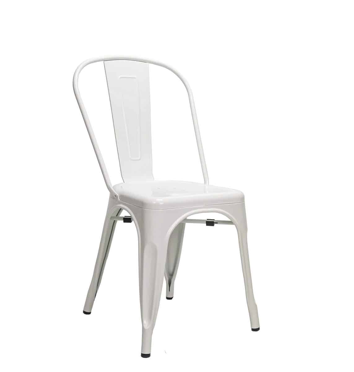 zuur Auroch Rijp Tolix ( terras ) stoelen vintage matt wit - Super Seat