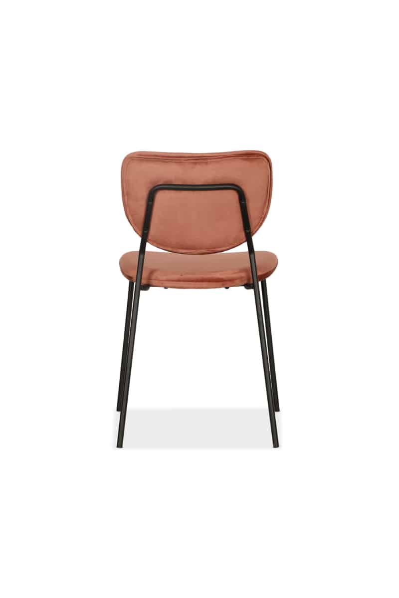 Wreedheid Luiheid Negen Jazz retro horeca design stoelen vintage roze - Super Seat