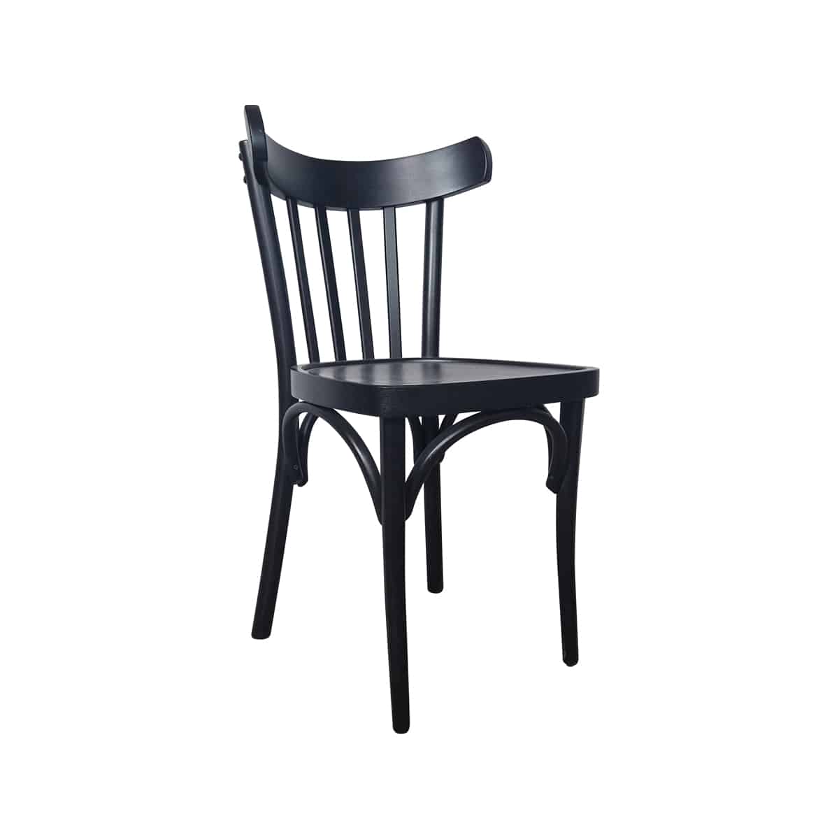 inhoud Reisbureau lucht Thonet bentwood café stoelen spijlen zwart - Super Seat
