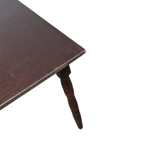 Super-Seat | Amsterdam poker oud bruin café statafels | Donkerbruine houten statafel met enkele gedraaide poot, klassieke Nederlandse café stijl. | Horecameubilair