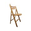 Super-Seat | De Stella Vintage Houten Klapstoelen | Honingblond hout, vintage uitstraling, eenvoudig met lattenrugleuning. | Horecameubilair