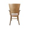 Super-Seat | Montaro Bistrostoel | Honinghout, gladde afwerking, gebogen rugleuning, klassieke stijl met verticale steunen. | Horecameubilair