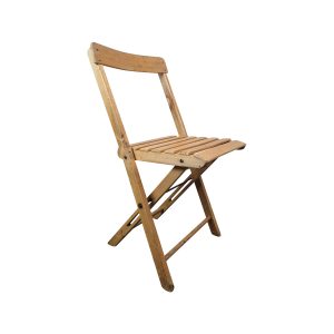 Super-Seat | De BKG vintage houten klapstoelen lichtbruin | Lichtbruine vintage houten klapstoel met latjes, volledig hout, minimalistisch design |. | Horecameubilair