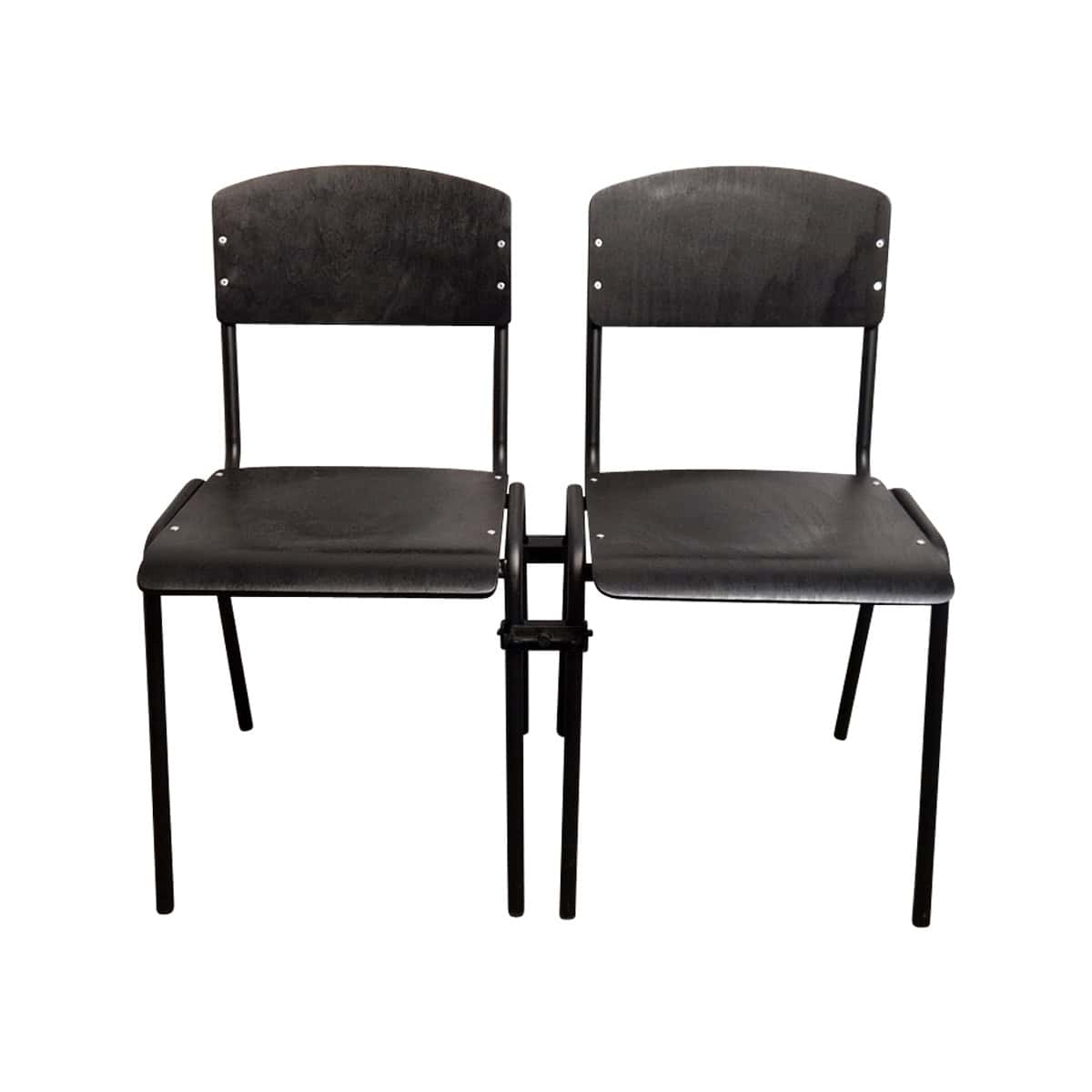 Koppelstoelen Vanitas zwart