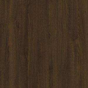 Super-Seat |Donkerbruin melamine blad met verticaal houtnerf, natuurgetrouw en stijlvol voor tafels. | Horecameubilair