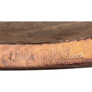 Super-Seat | XL corten stalen decoratie beurs deuren set van 4 | Vintage houten plaat, bruin, met opschrift; oud staal uitstraling. | Horecameubilair