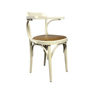 Super-Seat | The Vintage houten bistro (terras) klaptafel Roos 90x60cm | Vouwbare rechthoekige houten tafel in warme bruintint, bovenblad hout, metalen onderstel. | Horecameubilair