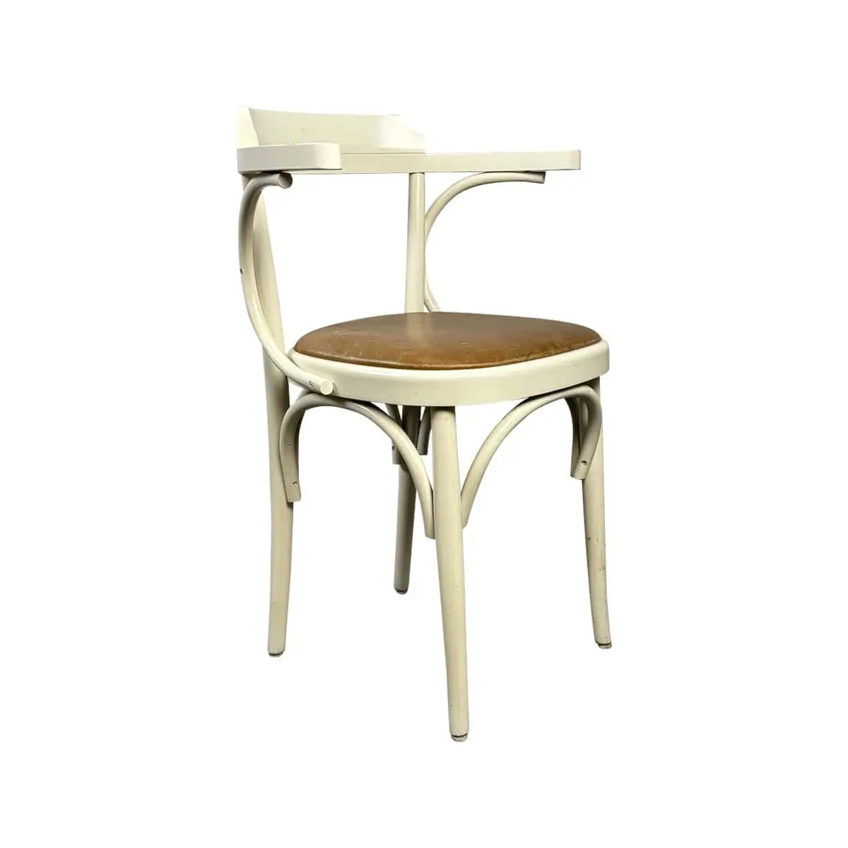 Super-Seat | The Vintage houten bistro (terras) klaptafel Roos 90x60cm | Vouwbare rechthoekige houten tafel in warme bruintint, bovenblad hout, metalen onderstel. | Horecameubilair