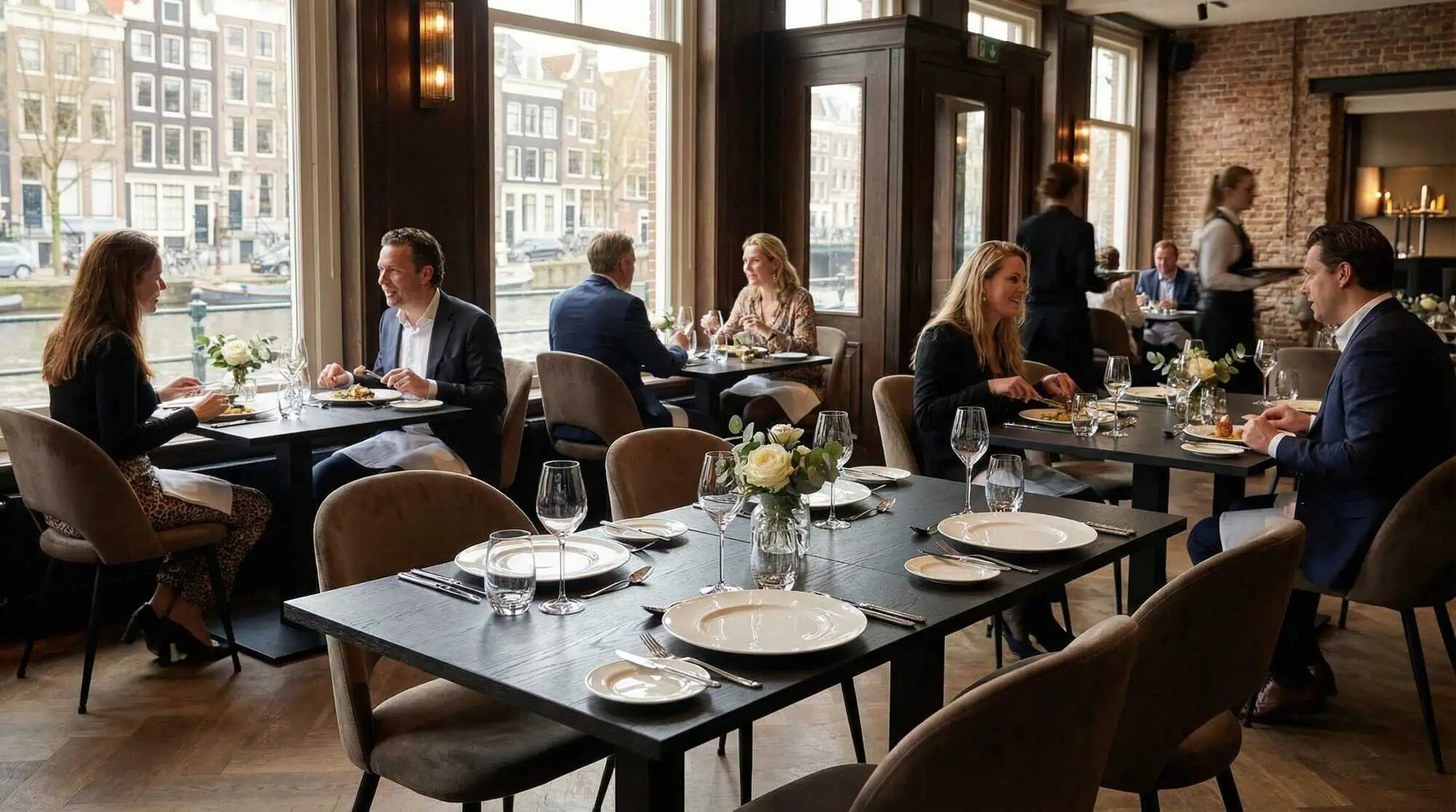 Maison design stoelen velours Mokka