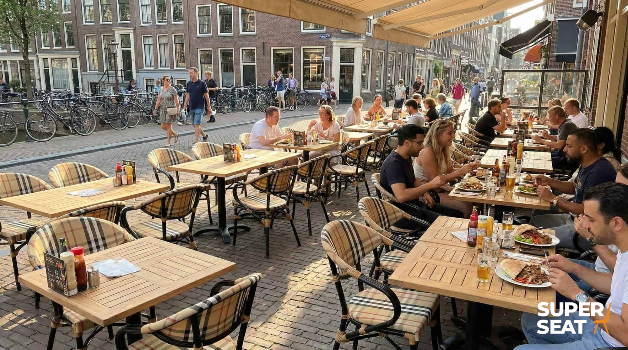 Burlen & Co. horeca ( terras ) stapelstoelen