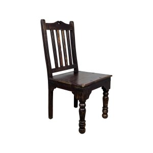 Albrecht vintage houten horeca stoelen bruin