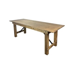 Farm table, landelijke eettafels naturel hout 220x80cm